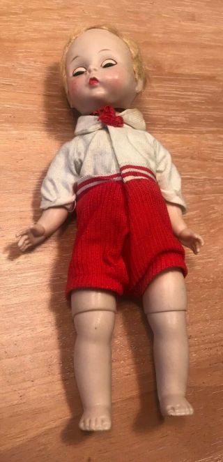 Vintage Madame Alexander Kins Boy Doll with Tagged Outfit 5