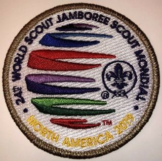 Jamboree Planning Team Jpt Gold Badge Patch 2019 24th World Boy Scout Jamboree