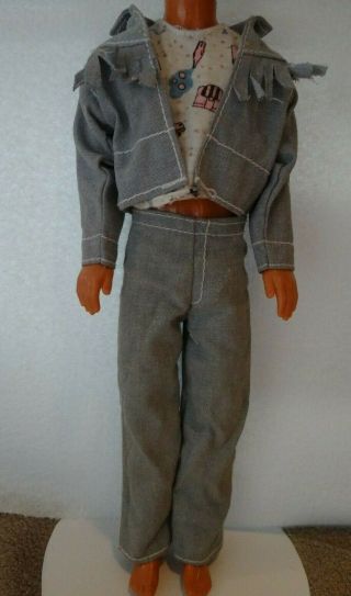 Vintage Ken Fashion 4336 Jean Jacket,  50 