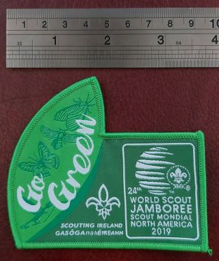 Irish Contingent Bundle - Kneckerchief & Badge - 24th Scout Jamboree 2019 2