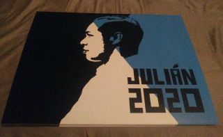 Julian Castro 2020 President Candidate Campaign Poster Sign Rally Collectible
