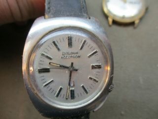 Vintage Bulova Accutron Wristwatch Estate Find,  Not Running