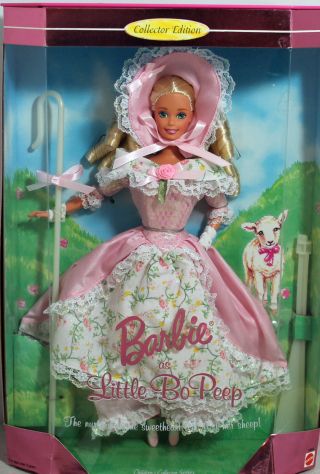 Little Bo Peep Barbie 1995,  Nrfb W/ln Box - 14960