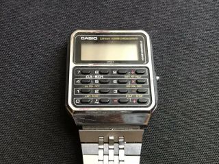 Rare Vintage 1984 Casio Ca - 501 Digital Calculator Watch Made In Japan Module 437
