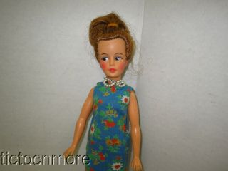 Vintage Ideal Tammy Family Mom Doll W/ Dress & Shoes 9395