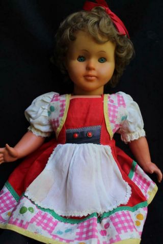 Vintage German Doll in Dress ES/L 60 2