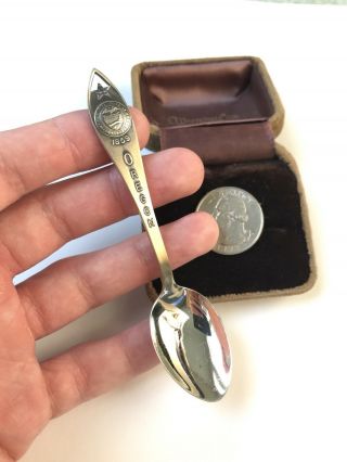 Vintage Sterling Silver Oregon Souvenir Travel Collector Spoon - 8.  91g - 4.  25”