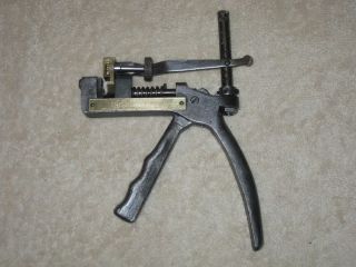 Curtis Industries Inc Antique Key Cutter Model F Patented 1935