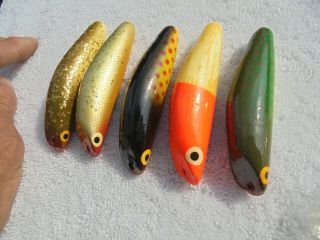 VINTAGE FISHING LURES BOONE ? GREAT COLORS COLLECT OR USE FLORIDA 3
