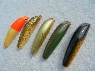 VINTAGE FISHING LURES BOONE ? GREAT COLORS COLLECT OR USE FLORIDA 5