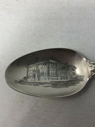 Wallace Sterling Silver Souvenir Spoon High School Hastings Nebraska 2