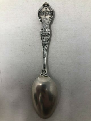 Wallace Sterling Silver Souvenir Spoon High School Hastings Nebraska 3