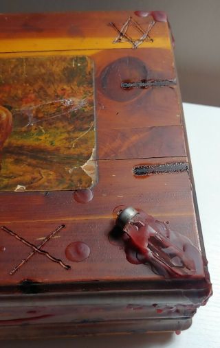 Evil Haunted ACTIVE Antique Dybbuk Box Jewish DEMON Bound Trapped Angel Death 4