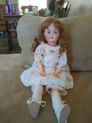Antique 22 " Tall Special 4 Germany Bisque Doll Rare