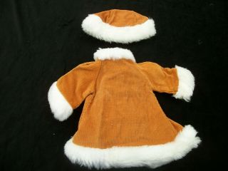 Vintage Doll Coat Hat My Friend Jenny Mandy Fisher Price Label Made Hong Kong 5