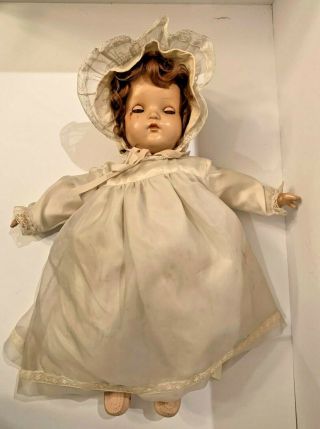 Antique Composition And Cloth Baby Doll