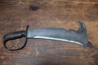 Victor Tool Co.  WW2 Era Woodsman ' s Pal Machete Knife Tool,  Canvas Sheath,  1943 4