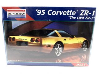 1995 Chevy Corvette Zr - 1 Monogram 1:24 Factory Model Kit 2455