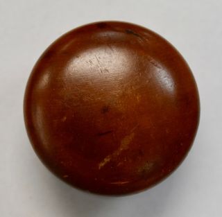 Six Antique English Walnut Knobs For Furniture