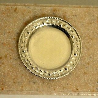 Miniature Sterling Silver Plate Dollhouse 1:12