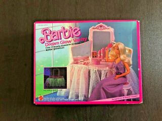Barbie Dream Glow Vanity Vintage 1985