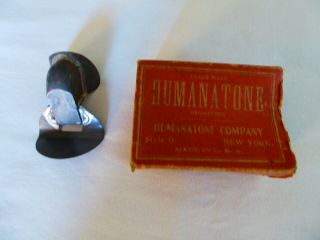 Antique Humanatone (nose Flute/whistle) W/original Box By Humanatone Co