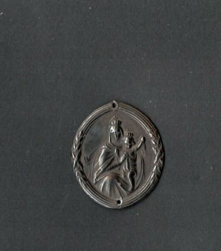 Metal Antique Of Virgin Del Carmen Medal Utenti Medalla