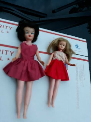 1960s Vintage Tammy Dolls Ideal Toy Corp