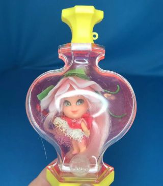 Vintage 1960s Liddle Kiddle Doll Kologne Cologne Sweet Pea Perfume Bottle Stand
