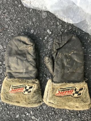 Vintage Mercury Merc Snowmobile Mittens - Gloves - Men 