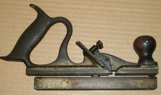 ANTIQUE STANLEY NO.  49 WOODWORKING TONGUE & GROOVE PLANE 2