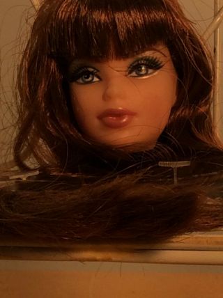 vintage barbie head only 3