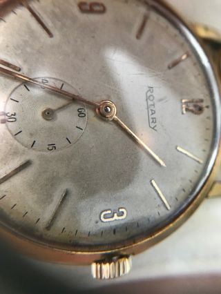 VINTAGE GOLD PLATED GENTS ROTARY AUTOMATIC WATCH 7