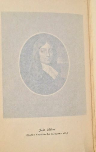 1892 Antique John Milton Complete Poetical (Paradise Lost & Regained, ) 5