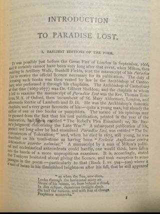 1892 Antique John Milton Complete Poetical (Paradise Lost & Regained, ) 7
