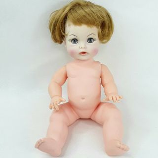 Ideal Teary Deary Doll Toy Squeaker Belly Small Vintage 1964 1960s Flawed