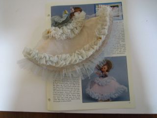 Vintage 8 Betsy Mccall 1957 B - 62 Cotillion Dress Only Read
