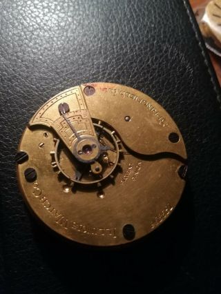 Antique 18 ' s Illinois pocket watch,  & as - is for part 2