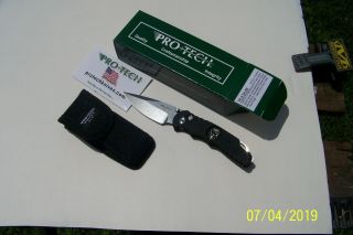 Pro Tech Shaw Skull Knife.  925 Sterling Tr - 5 Sa.  68