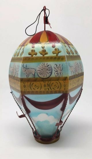 Smithsonian Institution 1997 Antique Christmas Ornament Hot Air Balloon 5