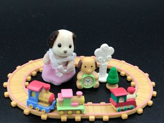 Calico Critters Sylvanian Families Play Time with Father Train Set 2