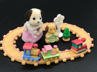 Calico Critters Sylvanian Families Play Time with Father Train Set 3