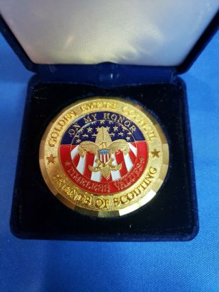 Boy Scouts Of America On My Honor Golden Empire Council California Coin Medal