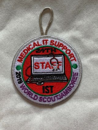 24th World Scout Jamboree Mondial 2019 Medical IT Support Staff IST Set 4