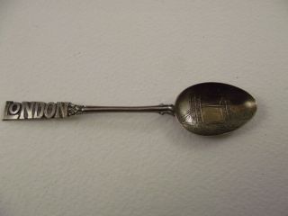 Vintage Sterling Silver Tower Of London,  Souvenir Spoon 1907
