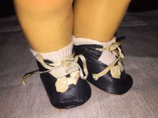 Vintage Navy Blue Shoes For 16” TERRI LEE Doll 2