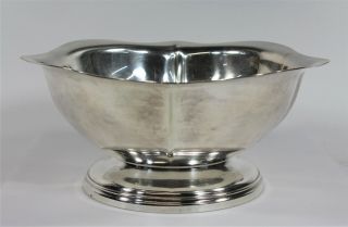Reed & Barton 1110 Silverplate Hollowware Pedestal Fruit Bowl - Nancy Sinatra 3