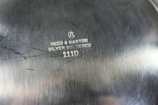 Reed & Barton 1110 Silverplate Hollowware Pedestal Fruit Bowl - Nancy Sinatra 5