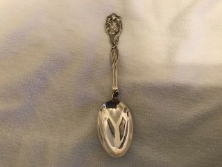 Unger Brothers Secret Of The Flowers Sterling Silver Spoon