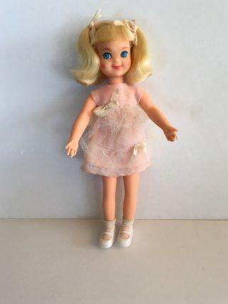 Vintage Barbie Tutti Doll Melody In Pink Outfit
